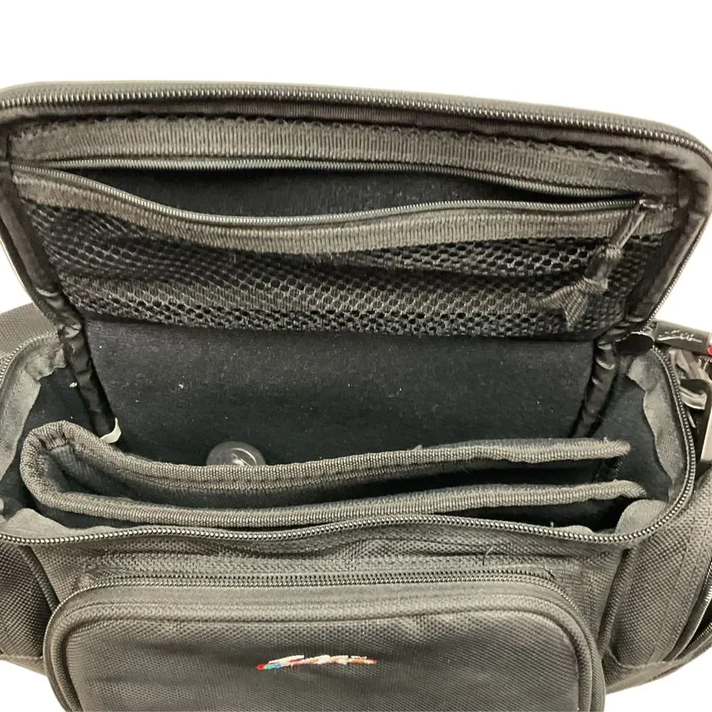 CM2 Professional Camera‎ Bag with Multiple Compartments Shoulder Strap Black